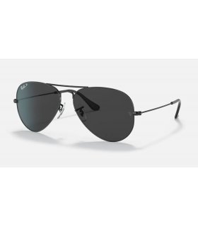 RAY-BAN Aviator Total Black Sunglasses