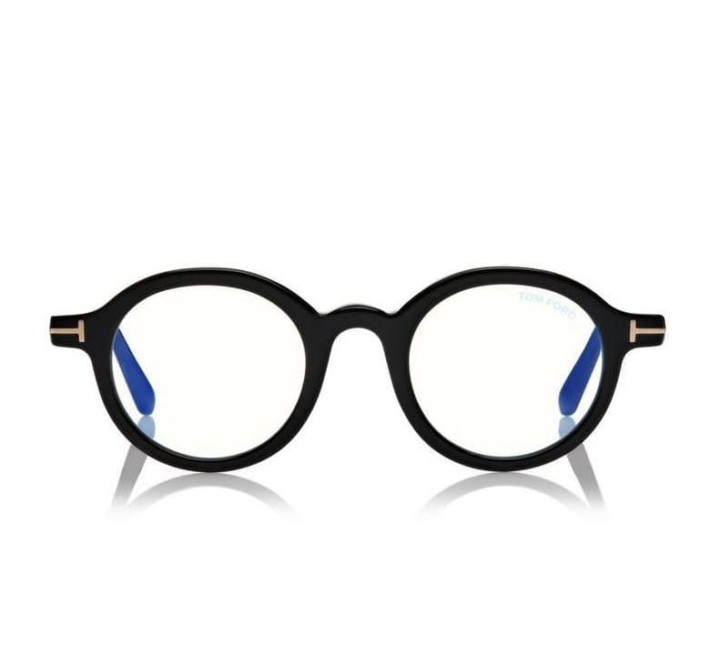 TOM FORD Round Shape Blue Block