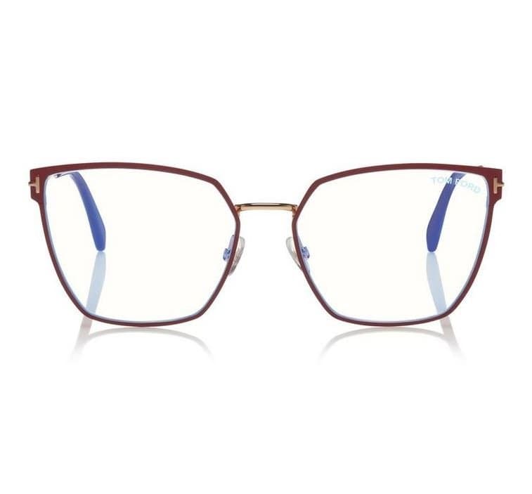 TOM FORD Blue Block Soft Square Opticals
